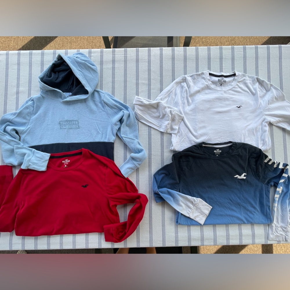 Hollister big kids Long Sleeve Tee lot